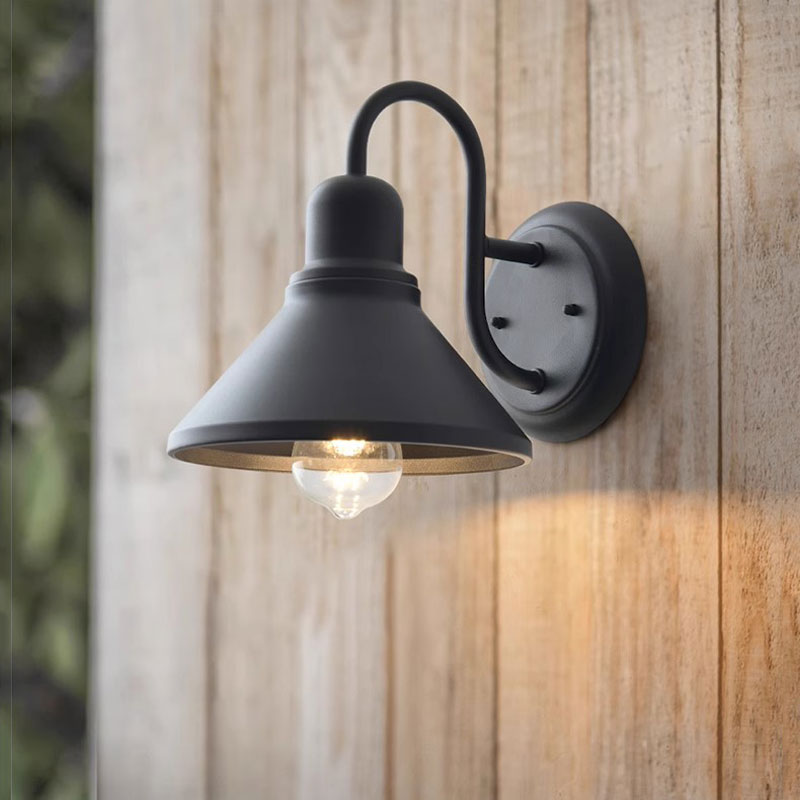 Xl Outdoor Lighting - โคมไฟติดผนังภายนอก กันน้ำ สไตล์อเมริกัน อุตสาหกรรม สำหรับลานบ้าน ระเบียง