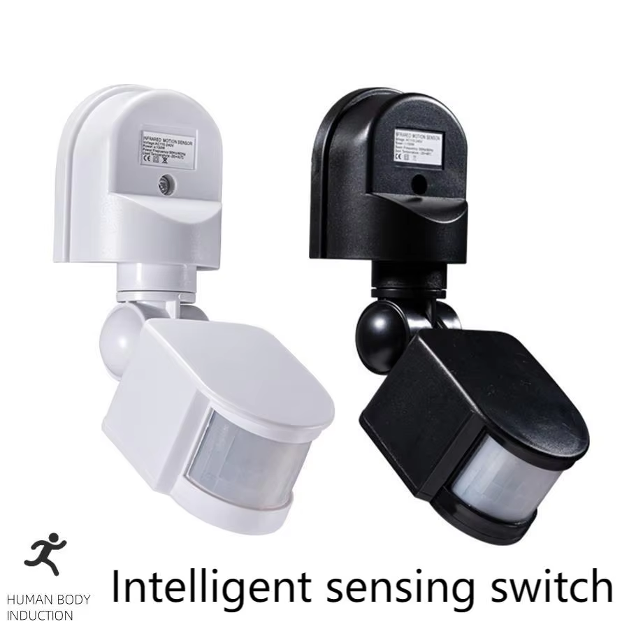Outdoor Lighting Switch - 110-240V PIR Motion Sensor 12V อัตโนมัติเซ็นเซอร์แสงอินฟราเรดเครื่องตรวจจับการเคลื่อนไหวกลางแจ้งสวิตช์ไฟ