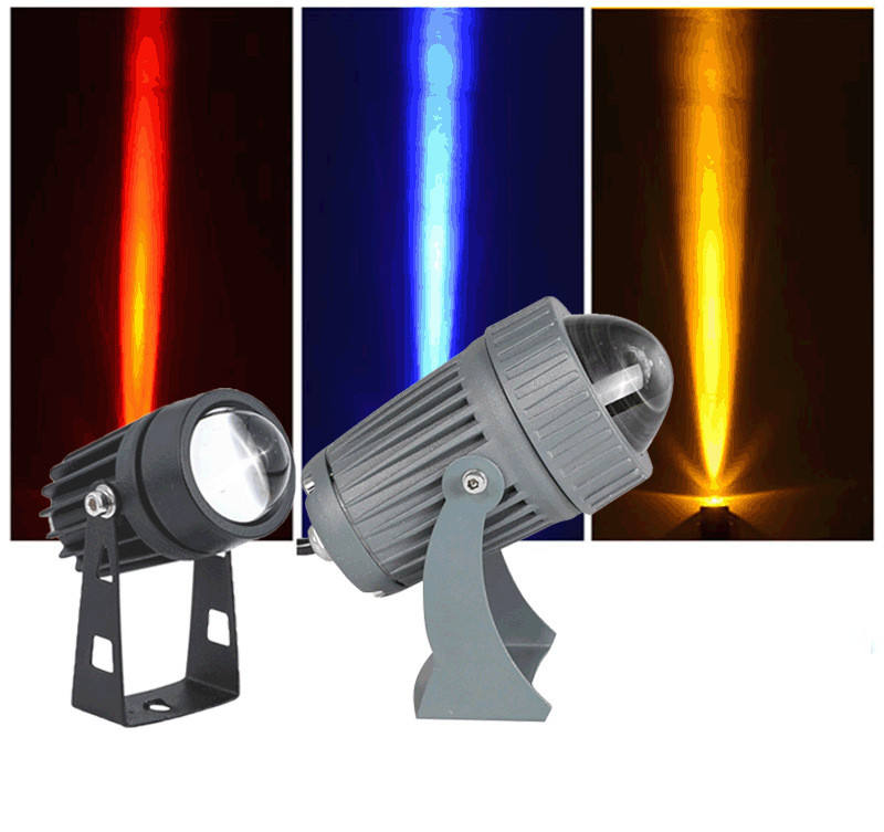 Xl Outdoor Lighting - ไฟสปอตไลท์ LED สำหรับภายนอกอาคาร 10W ไฟส่องสว่างภูมิทัศน์ AC220VDC12V