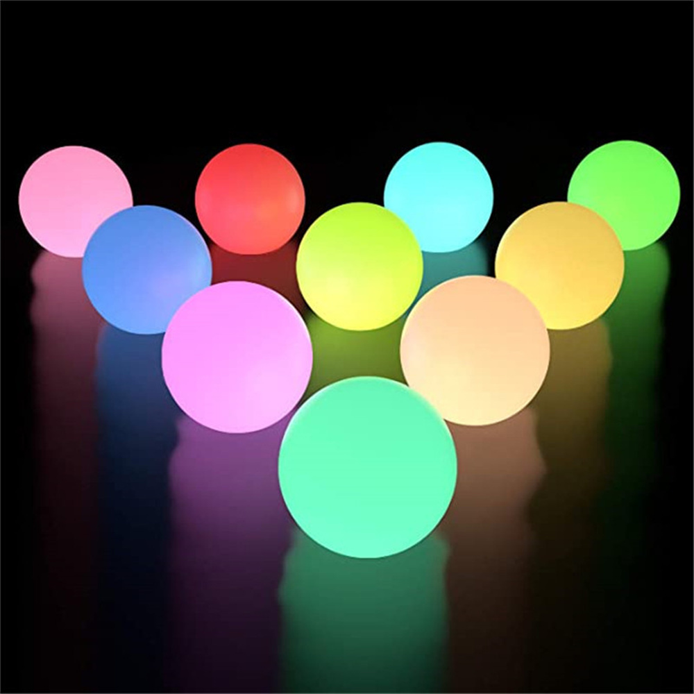 Pond Light Submersible - 2 ชิ้น 1 ชิ้น RGB ลอยไฟสระว่ายน้ํา
