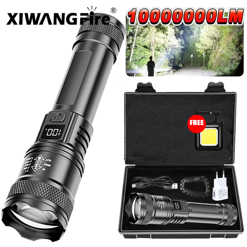 Outdoor Lighting Usa - ไฟฉาย LED Ultra Bright 2000LM Type-C