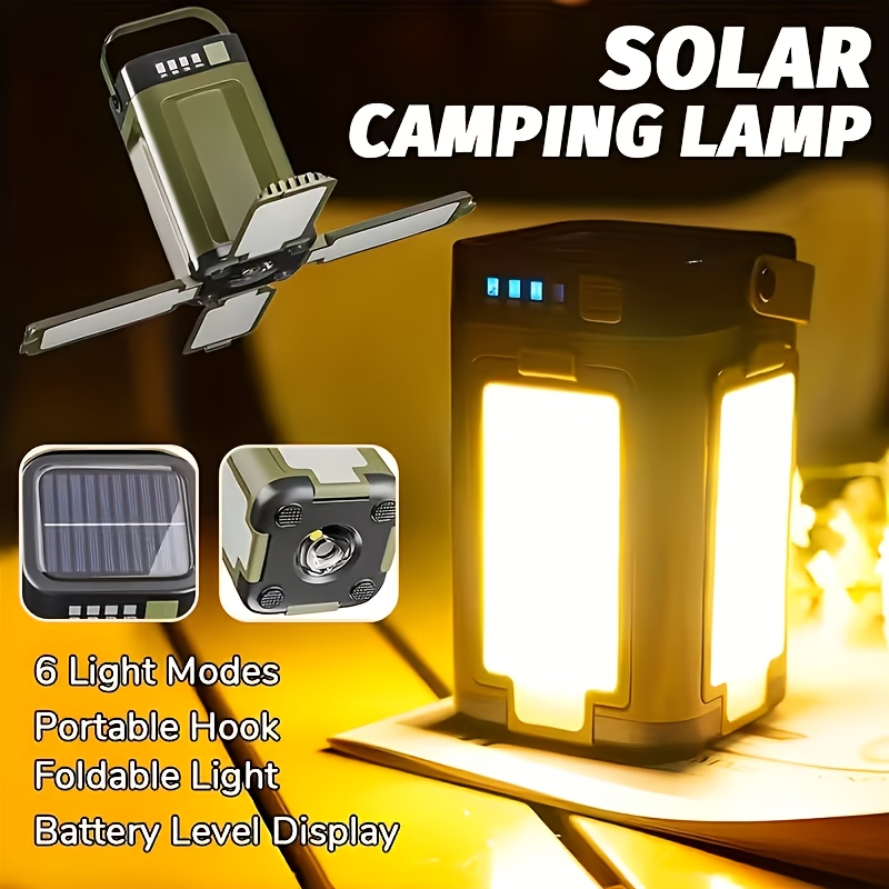 ไฟแคมป์ปิ้งพกพาพลังงานแสงอาทิต - Outdoor Lighting Bulbs บทวิจารณ์และราคา