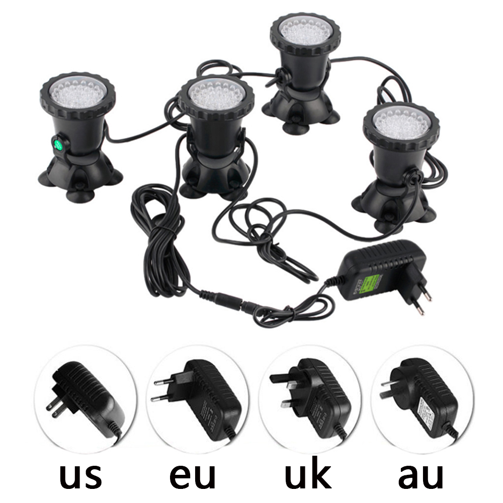 RGB LED ใต้น้ํา IP68 กันน้ํา A - Pond Light Submersible บทวิจารณ์และราคา