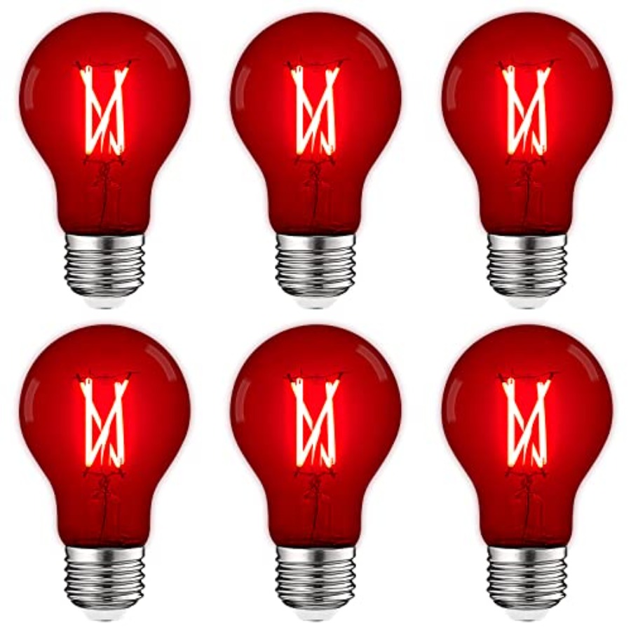 หลอดไฟ LED A19 Edison, 4.5W เท - Outdoor Lighting Bulbs บทวิจารณ์และราคา