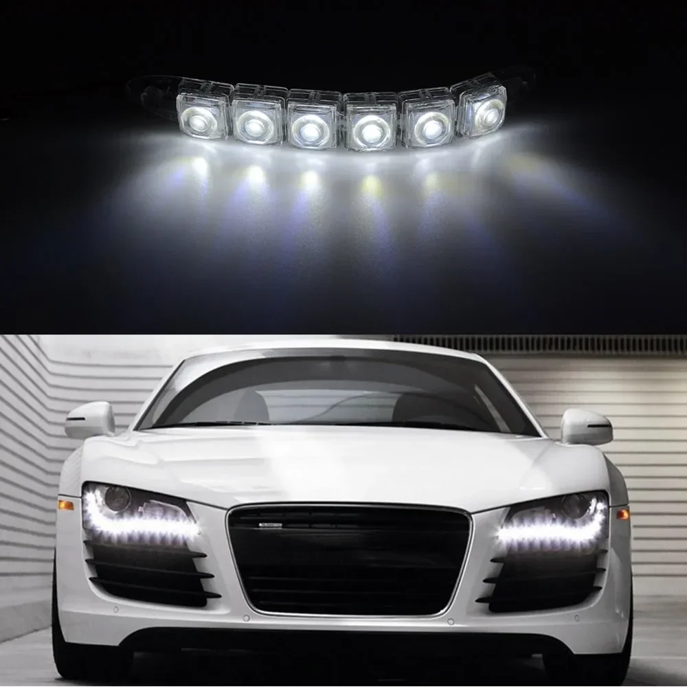2PCS LED กันน้ํา DRL Light รถย - Waterproof Led Strip บทวิจารณ์และราคา