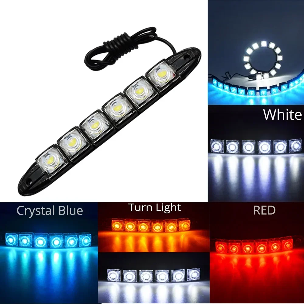2PCS LED กันน้ํา DRL Light รถย - Waterproof Led Strip บทวิจารณ์และราคา