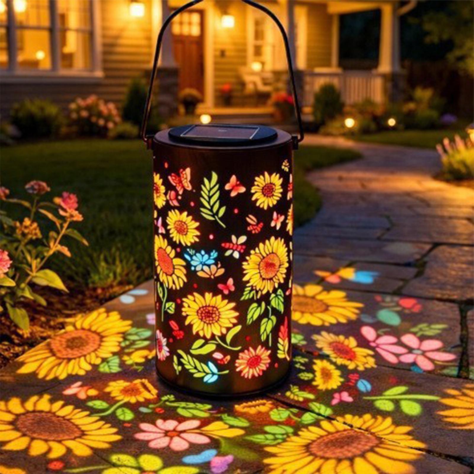 โคมไฟพลังงานแสงอาทิตย์รูปดอกทา - Outdoor Lighting Bulbs บทวิจารณ์และราคา
