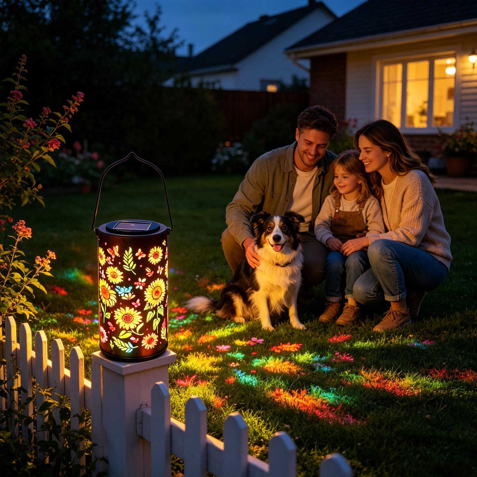 โคมไฟพลังงานแสงอาทิตย์รูปดอกทา - Outdoor Lighting Bulbs บทวิจารณ์และราคา