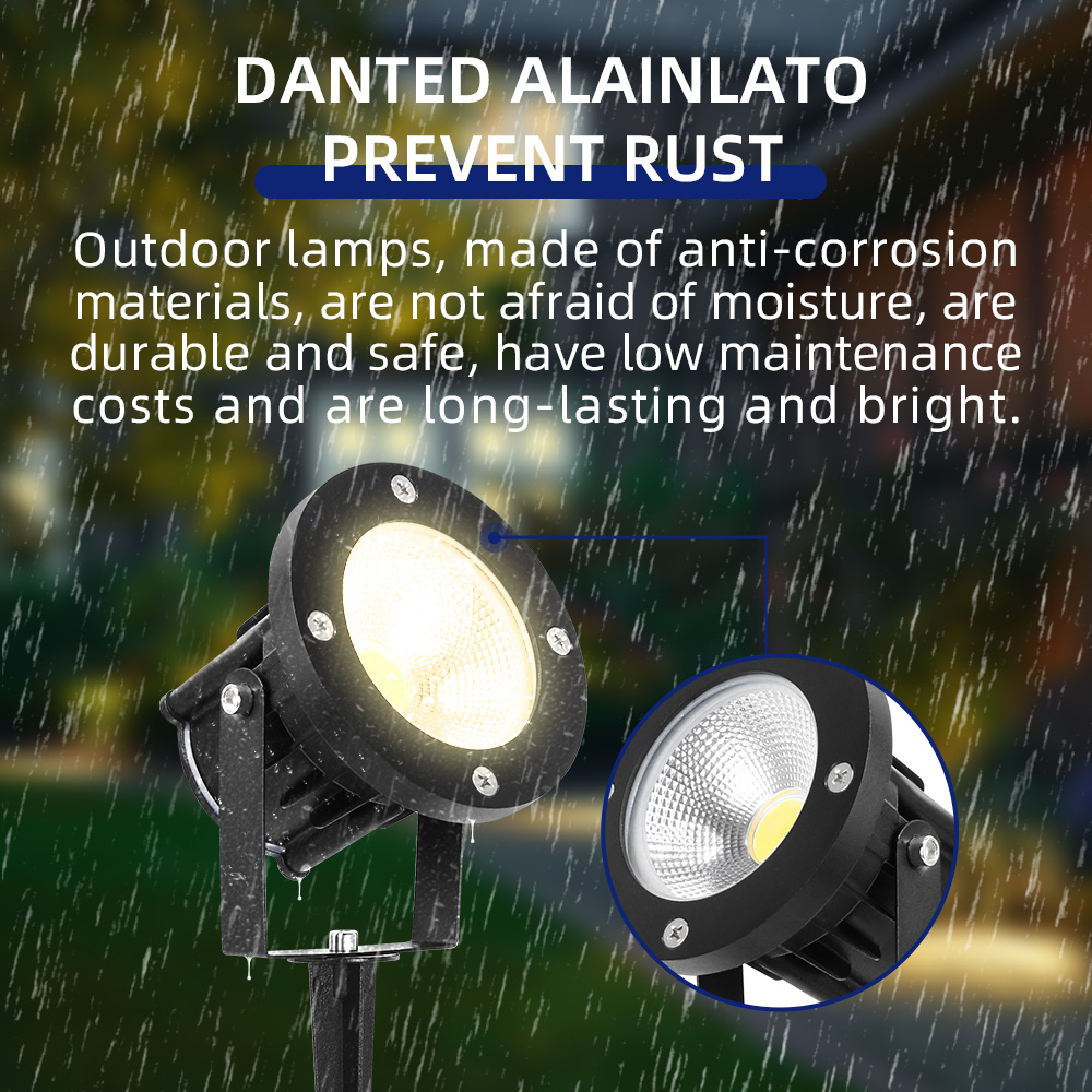 LED GU10 ไฟสวนโคมไฟสนามหญ้ากลา - Outdoor Lighting Switch บทวิจารณ์และราคา