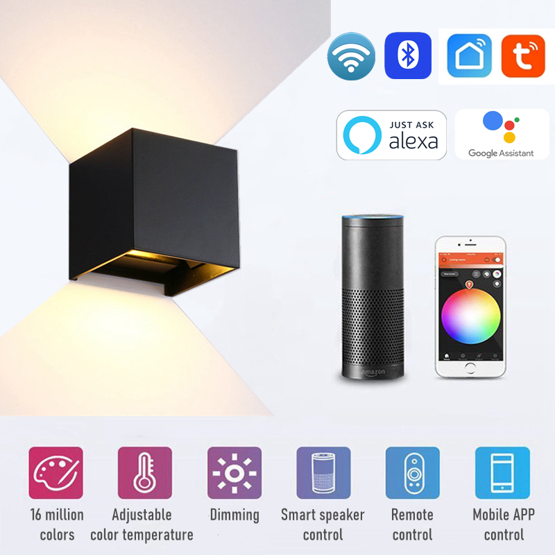 Tuya WIFI สมาร์ท RGB LED โคมไฟ - Outdoor Lighting Zigbee บทวิจารณ์และราคา