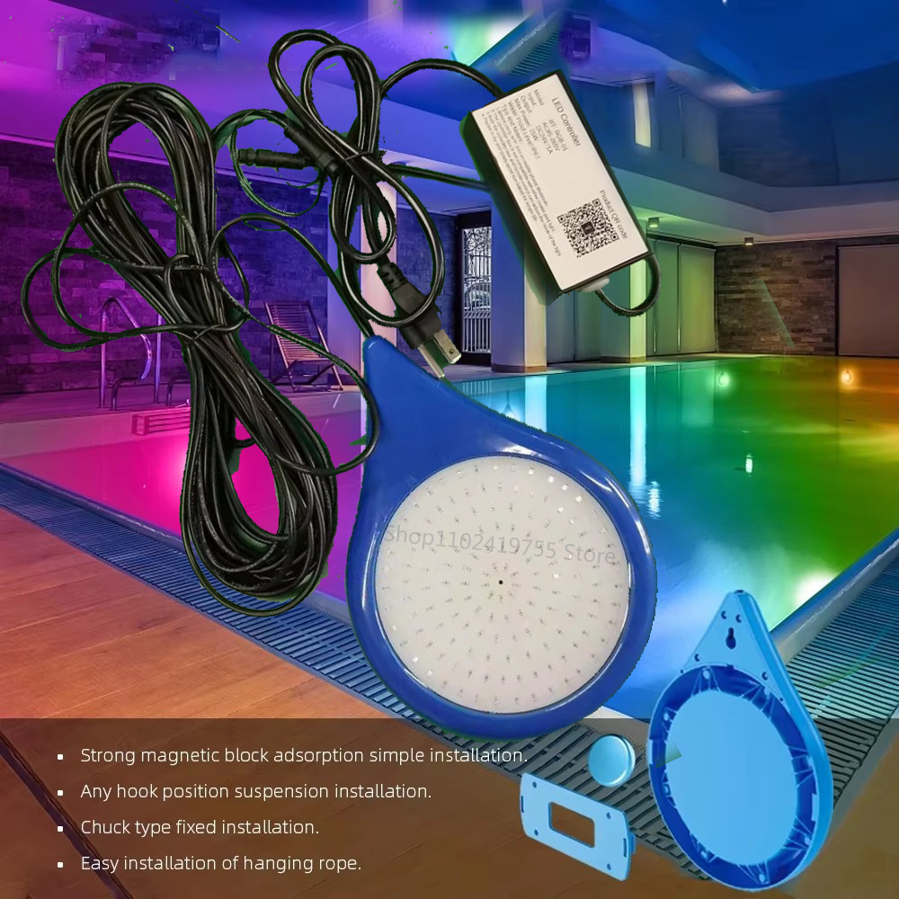 ไฟใต้น้ำ RGB 30W พร้อมแม่เหล็ก - Pond Light Submersible บทวิจารณ์และราคา