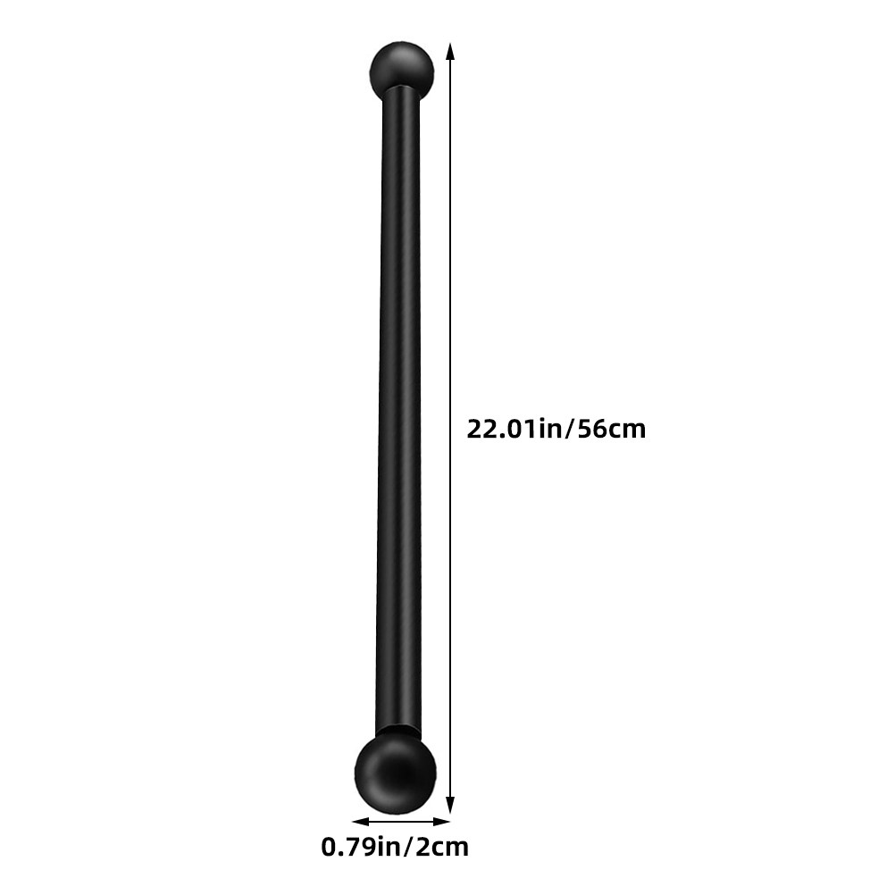 ราวแขวนเสาไฟ 2 ชิ้น สีดำ ทำจาก - Outdoor Lighting Poles บทวิจารณ์และราคา