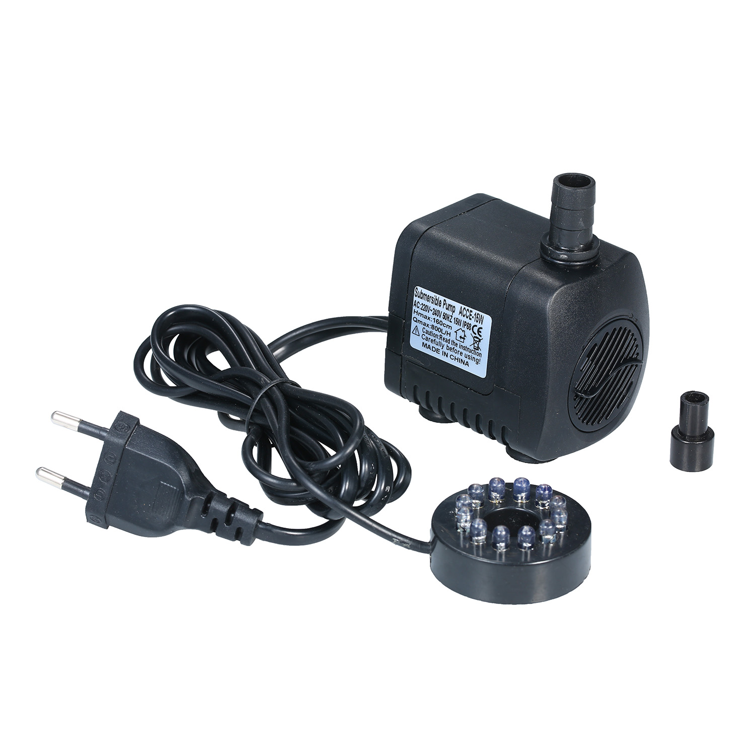 ไฟ LED Submersible ปั๊ม 800L/H - Pond Light Submersible บทวิจารณ์และราคา