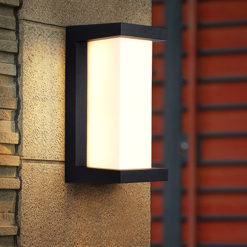 โคมไฟติดผนังทรงสี่เหลี่ยมทันสม - Outdoor Lighting Zigbee บทวิจารณ์และราคา