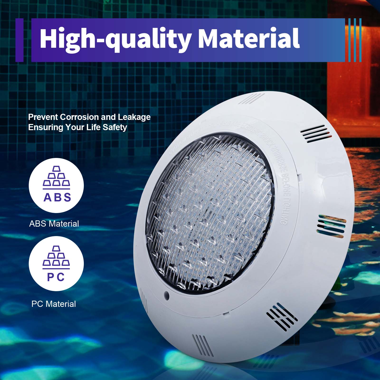ไฟสระว่ายน้ำ LED RGB 45W & 36W - Pond Light Submersible บทวิจารณ์และราคา