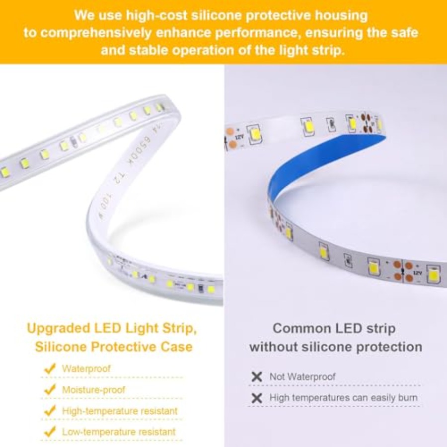 ไฟเส้น LED, 240 หลอด LED, แสงส - Waterproof Led Strip บทวิจารณ์และราคา
