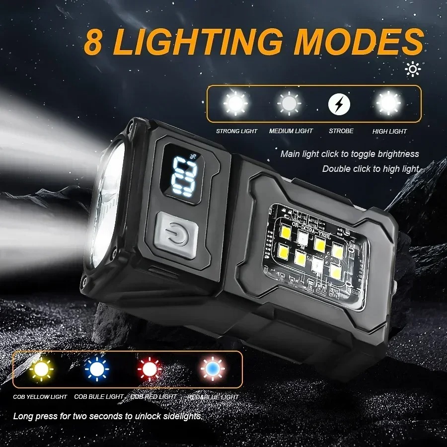 ไฟฉาย LED แบบชาร์จไฟผ่านพอร์ต  - Outdoor Lighting Usa บทวิจารณ์และราคา