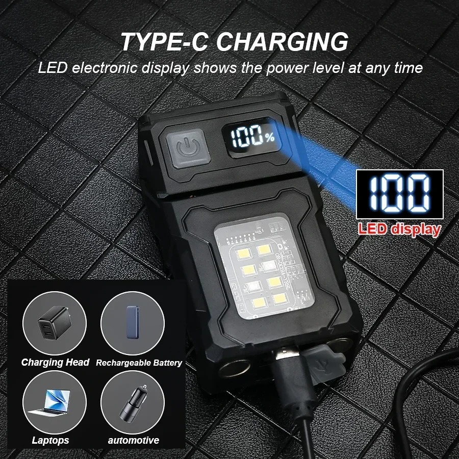 ไฟฉาย LED แบบชาร์จไฟผ่านพอร์ต  - Outdoor Lighting Usa บทวิจารณ์และราคา