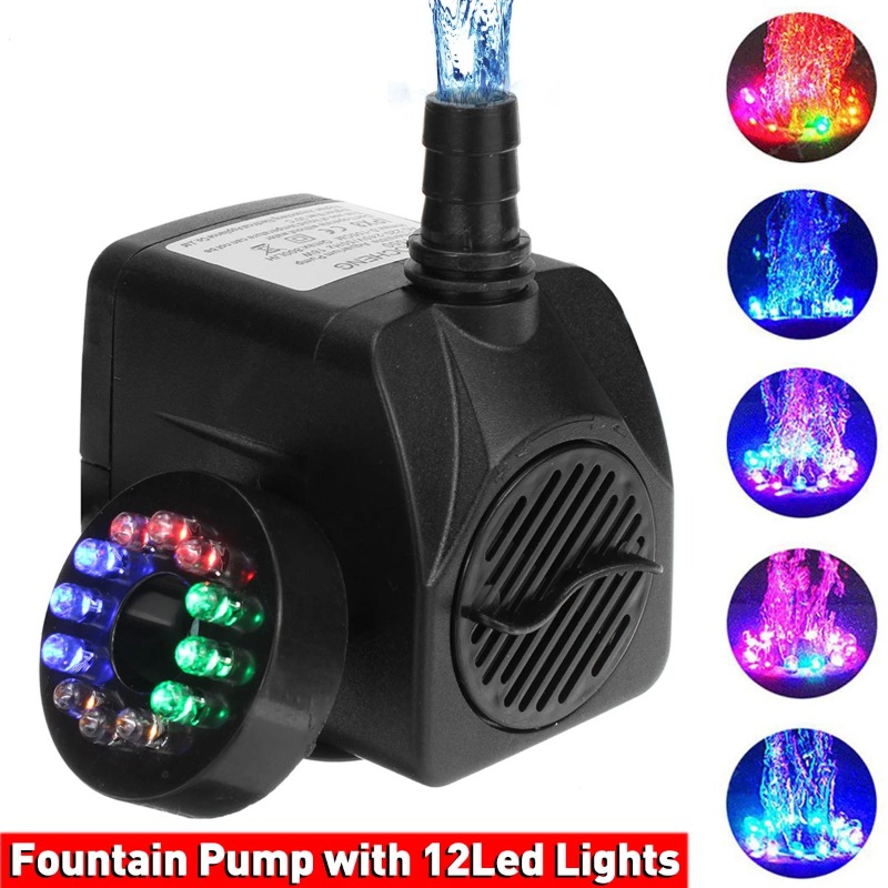 ปั๊มน้ำพุไฟ LED 16W สำหรับตู้ป - Pond Light Submersible บทวิจารณ์และราคา
