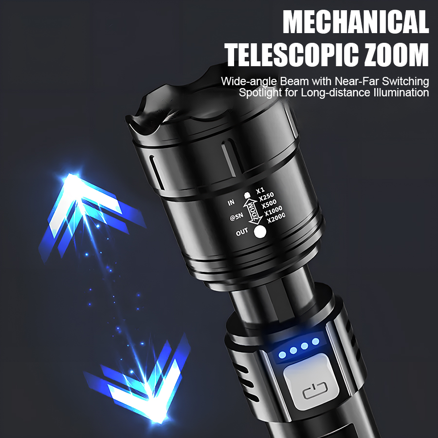 ไฟฉาย LED พลังงานสูง P50 แบบชา - Outdoor Lighting Usa บทวิจารณ์และราคา