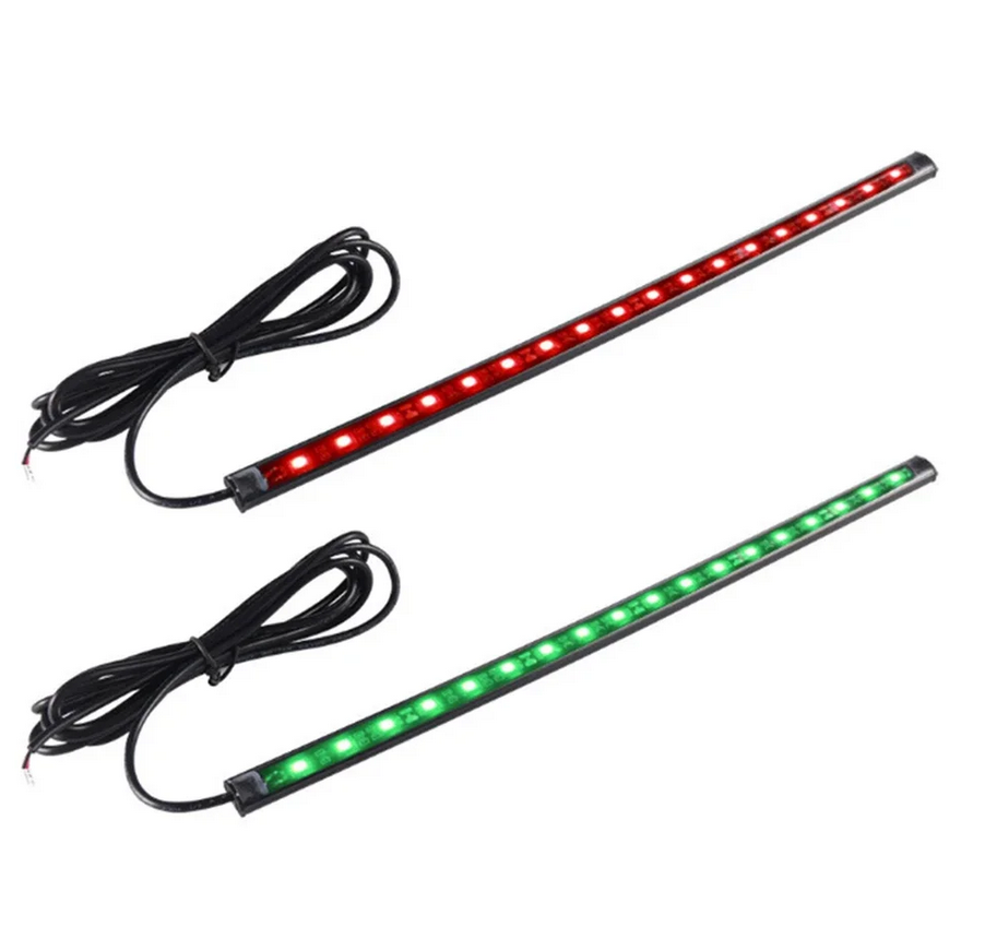 2 ชิ้น 30 เซนติเมตร 12 โวลต์ L - Waterproof Led Strip บทวิจารณ์และราคา