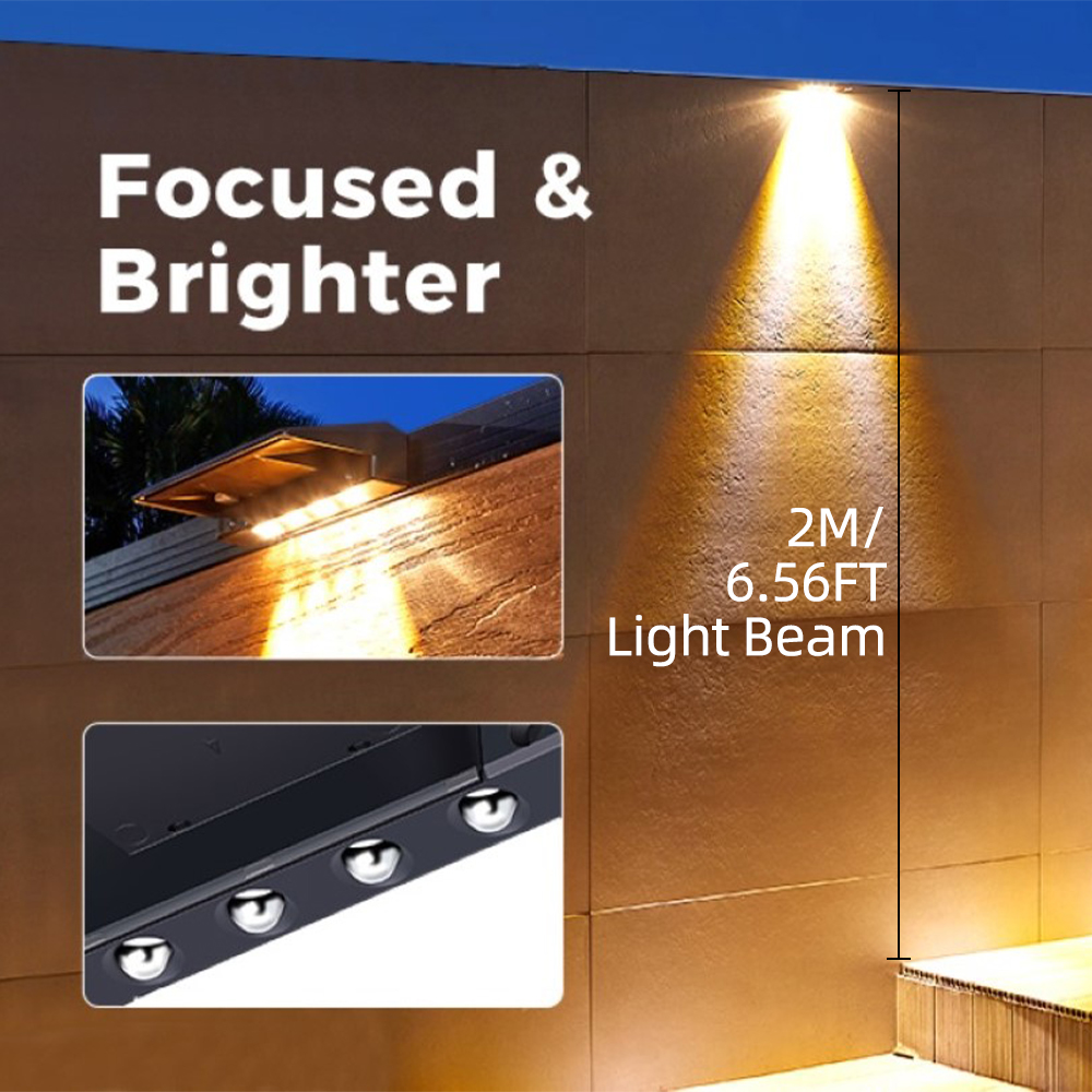 ไฟผนังพลังงานแสงอาทิตย์ 2 แพ็ค - Outdoor Lighting Zigbee บทวิจารณ์และราคา