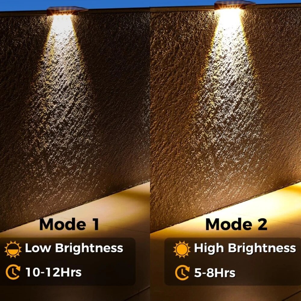ไฟผนังพลังงานแสงอาทิตย์ 2 แพ็ค - Outdoor Lighting Zigbee บทวิจารณ์และราคา