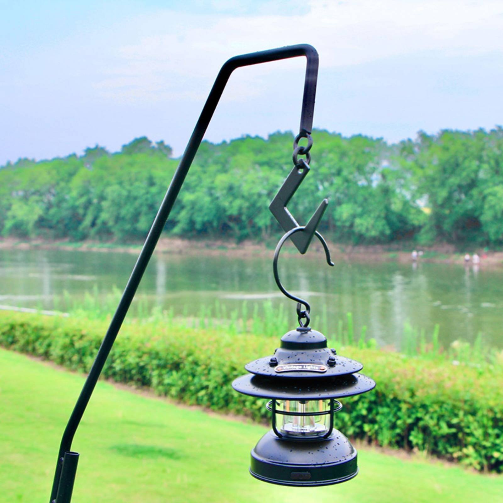 ขาตั้งโคมไฟสำหรับตั้งแคมป์ ประ - Outdoor Lighting Poles บทวิจารณ์และราคา