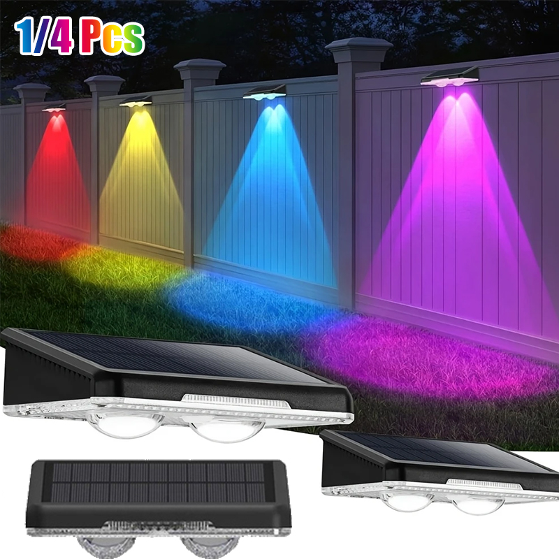 1-4 ชิ้นไฟรั้วพลังงานแสงอาทิตย - Outdoor Lighting Zigbee บทวิจารณ์และราคา