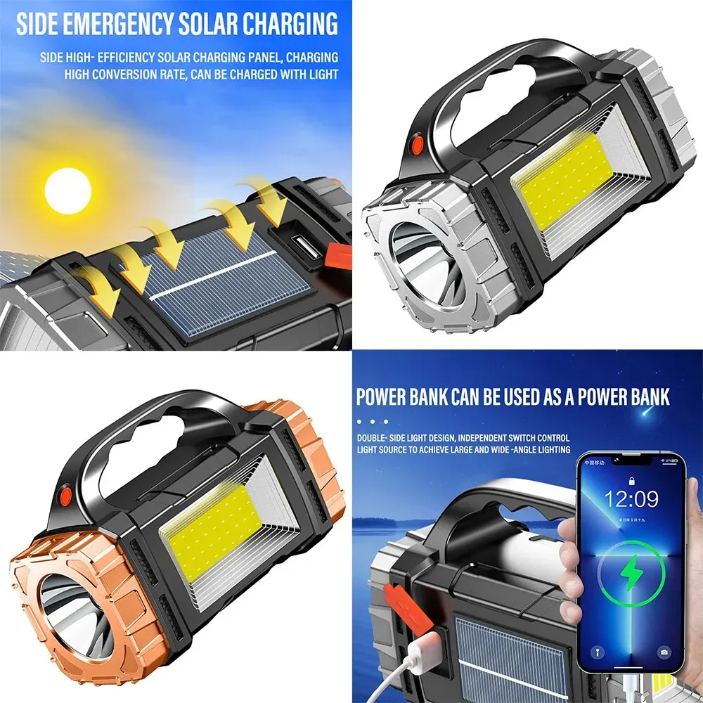 อัพเกรดใหม่ ไฟฉาย LED พลังงานแ - Outdoor Lighting Beacon บทวิจารณ์และราคา