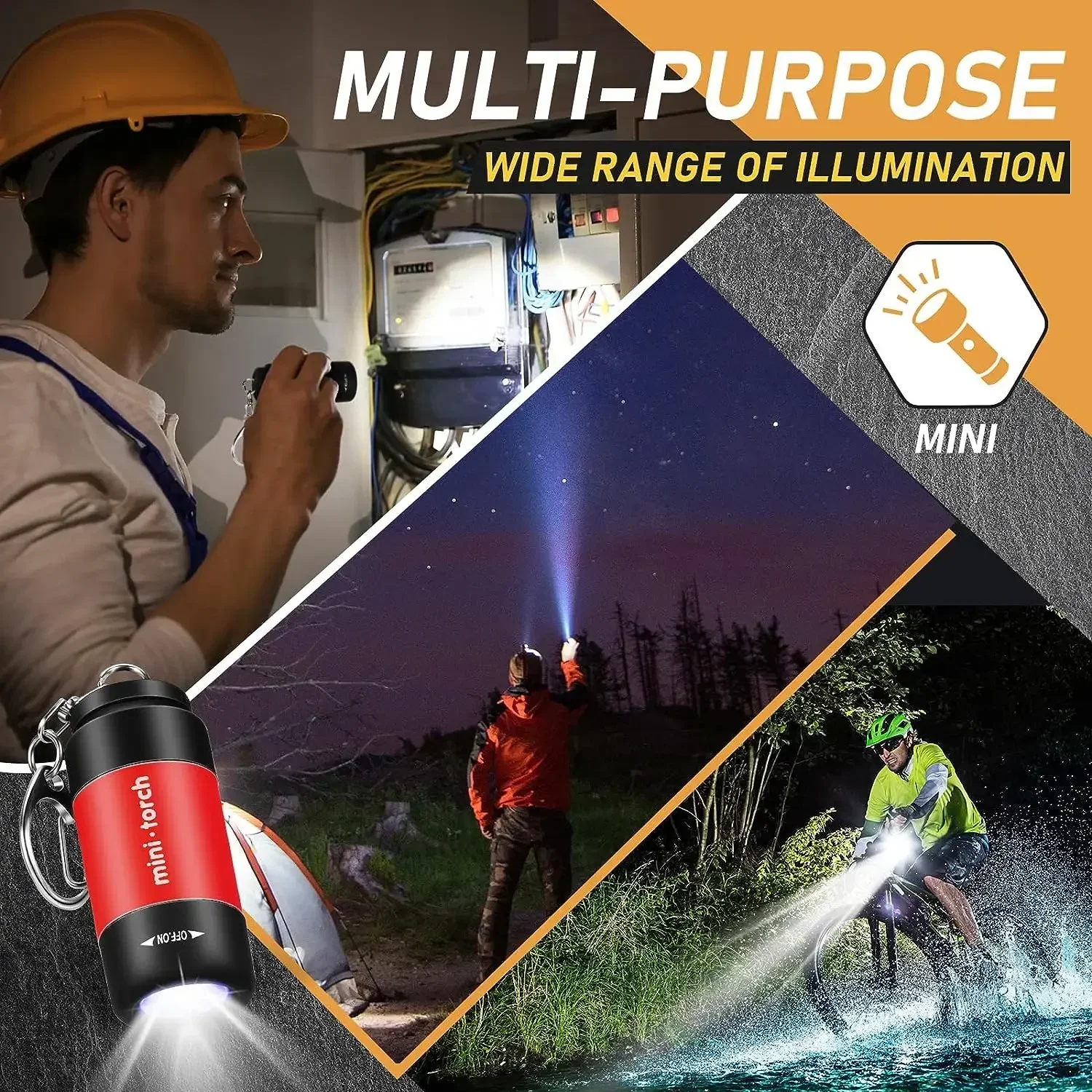 ชาร์จ USB ไฟฉาย LED มัลติฟังก์ - Outdoor Lighting Usa บทวิจารณ์และราคา