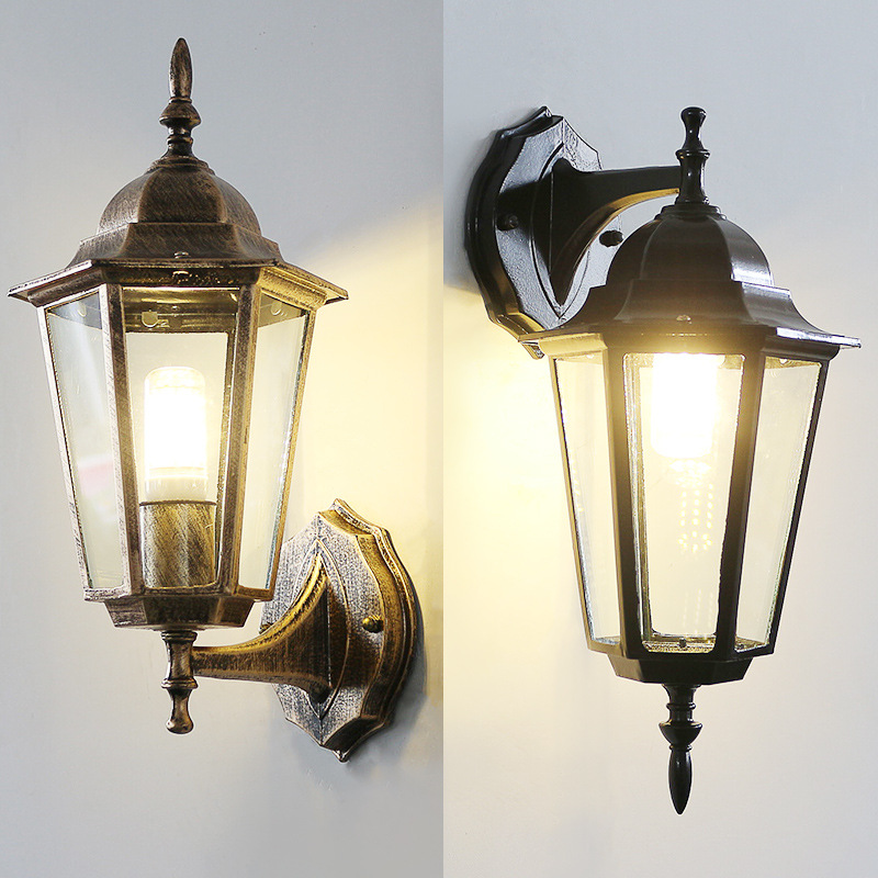 ยุโรปสไตล์ Retro LED โคมไฟติดผ - Xl Outdoor Lighting บทวิจารณ์และราคา