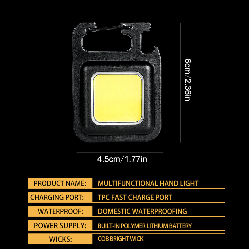 ไฟฉายพวงกุญแจ MINI COB สว่างพิ - Outdoor Lighting Beacon บทวิจารณ์และราคา