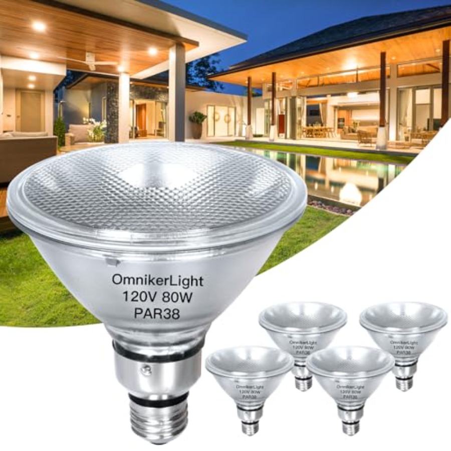หลอดไฟฟลัดไลท์ PAR38, หลอดฮาโล - Outdoor Lighting Bulbs บทวิจารณ์และราคา