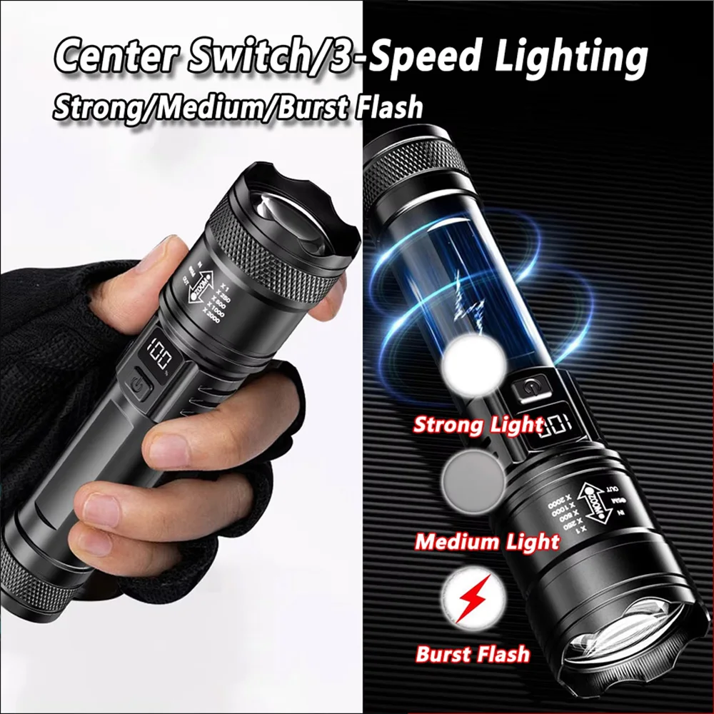 ไฟฉาย LED แบบชาร์จไฟได้ ไฟฉายซ - Outdoor Lighting Beacon บทวิจารณ์และราคา