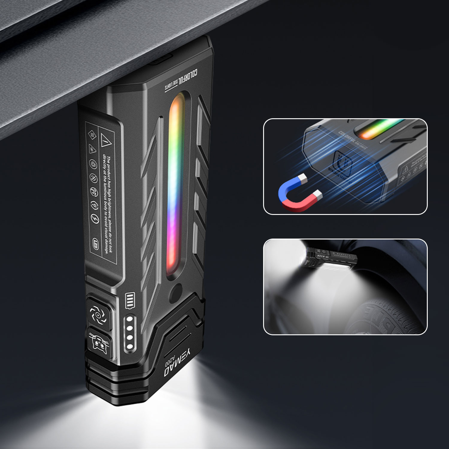 ไฟฉาย LED RGB แบบพกพาอเนกประสง - Outdoor Lighting Usa บทวิจารณ์และราคา