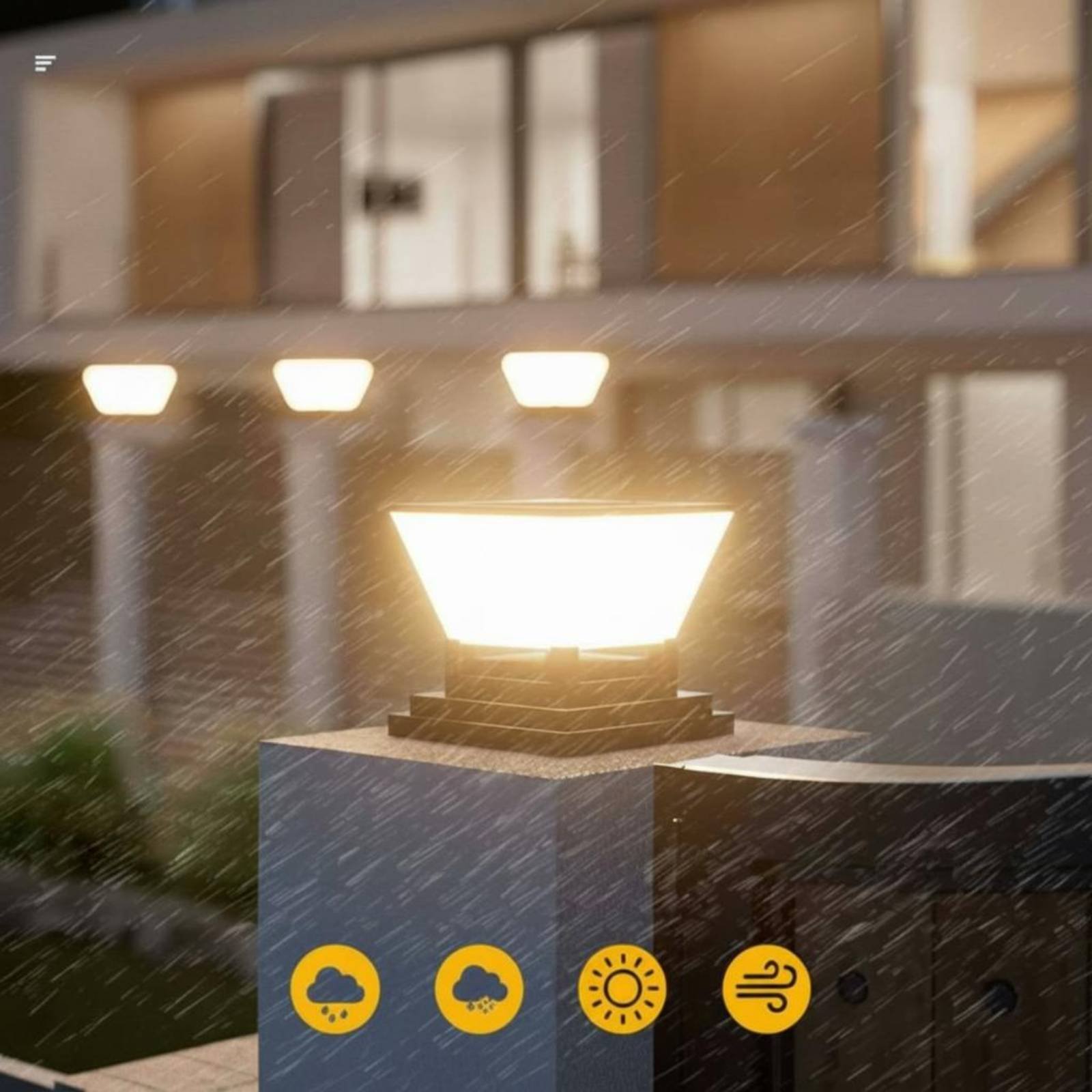 ไฟเสาโซลาร์เซลล์ ไฟรั้วโซลาร์เ - Outdoor Lighting Bulbs บทวิจารณ์และราคา