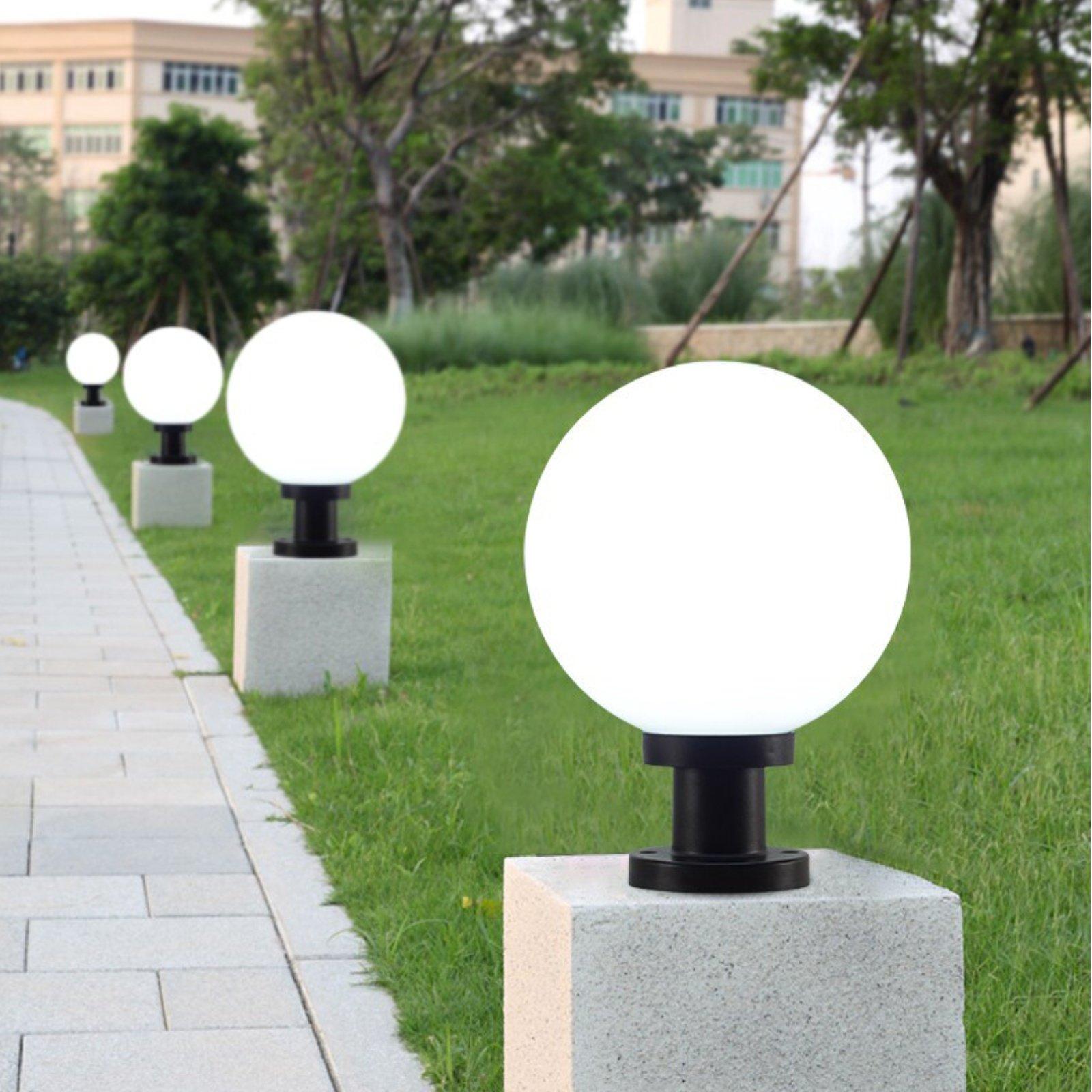 โคมไฟส่องสว่างกลางแจ้งแบบทรงกล - Outdoor Lighting Bulbs บทวิจารณ์และราคา